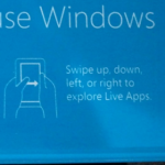 Werbeplakat zu Windows Phone 8 verweist auf "Live Apps"